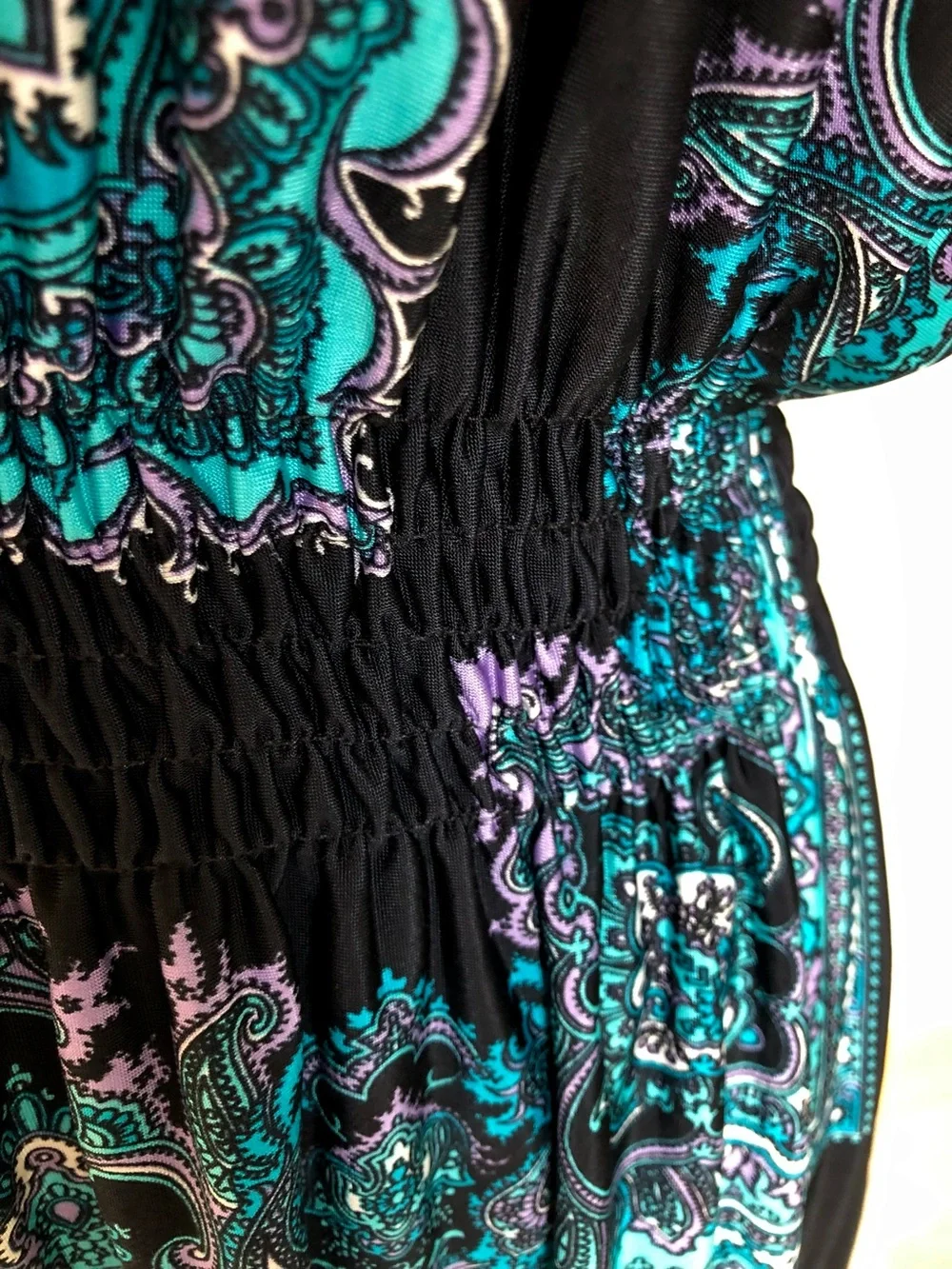 Halo Black Print Top Size XL - Picture 4 of 10